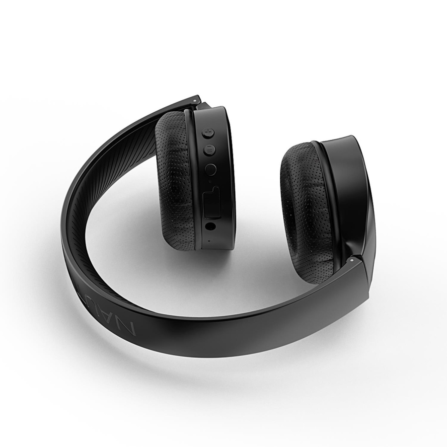 Nautica H120 Stereo Kablosuz Bluetooth Mikrofonlu Kulaküstü Kulaklık Siyah - 2