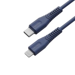 Nautica Lightning to Type-C Cable (4ft) Navy - Nautica