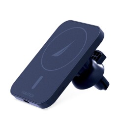 Nautica Magnetic Wireless Car Charger Navy - Nautica