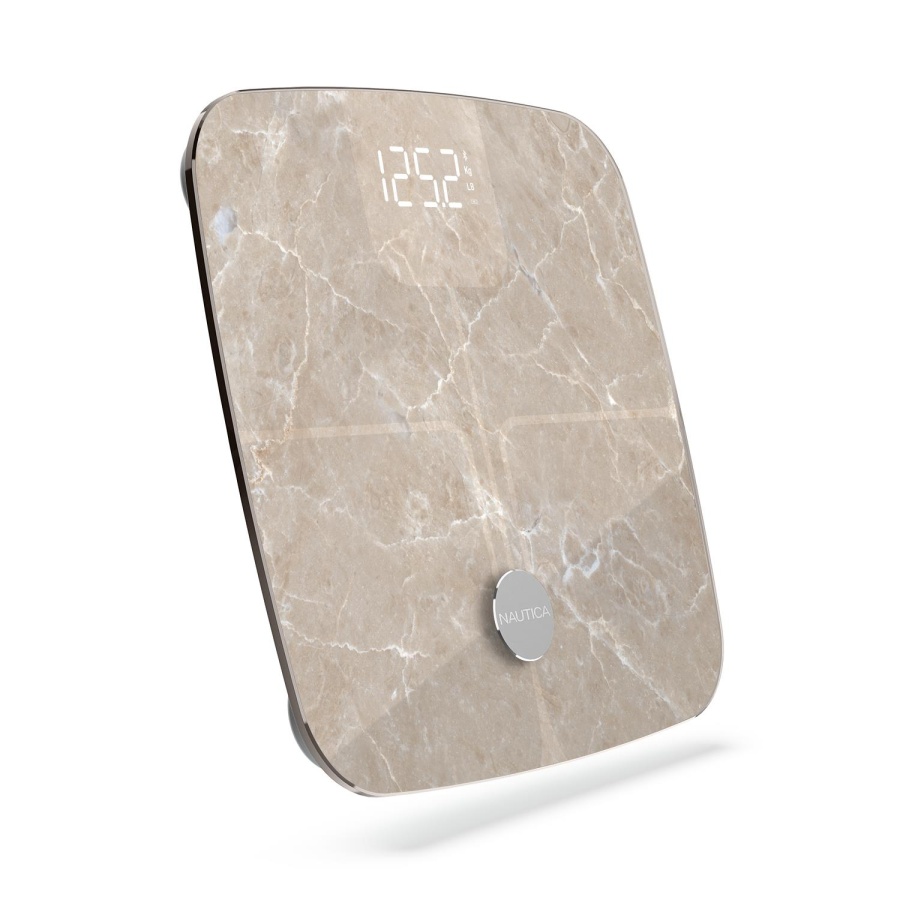 Nautica Marble Collection Plus Body Tracker Smart Body Scale Quartz Stone - 3