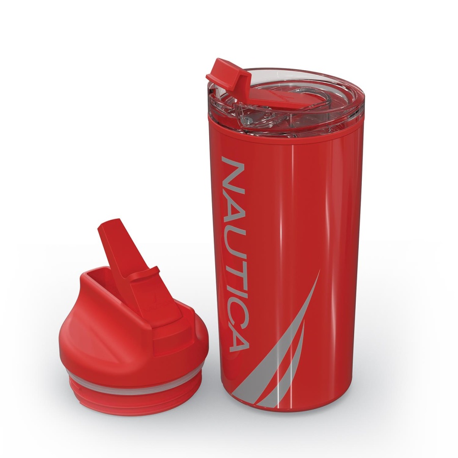 Nautica NTM02 Sport Termos Paslanmaz Çelik 500 ml J.Class Kırmızı - 1