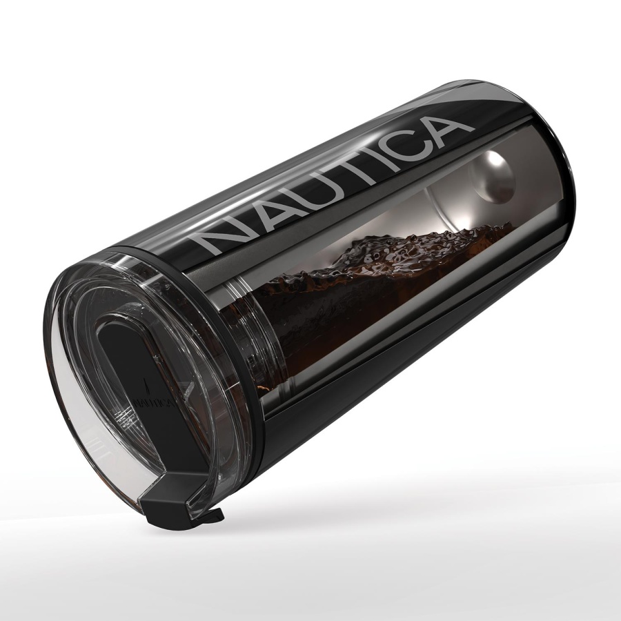 Nautica NTM02 Sport Termos Paslanmaz Çelik 500 ml J.Class Siyah - 4