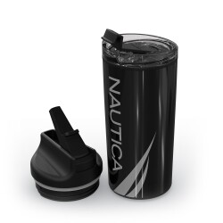 Nautica NTM02 Sport Termos Paslanmaz Çelik 500 ml J.Class Siyah - Nautica