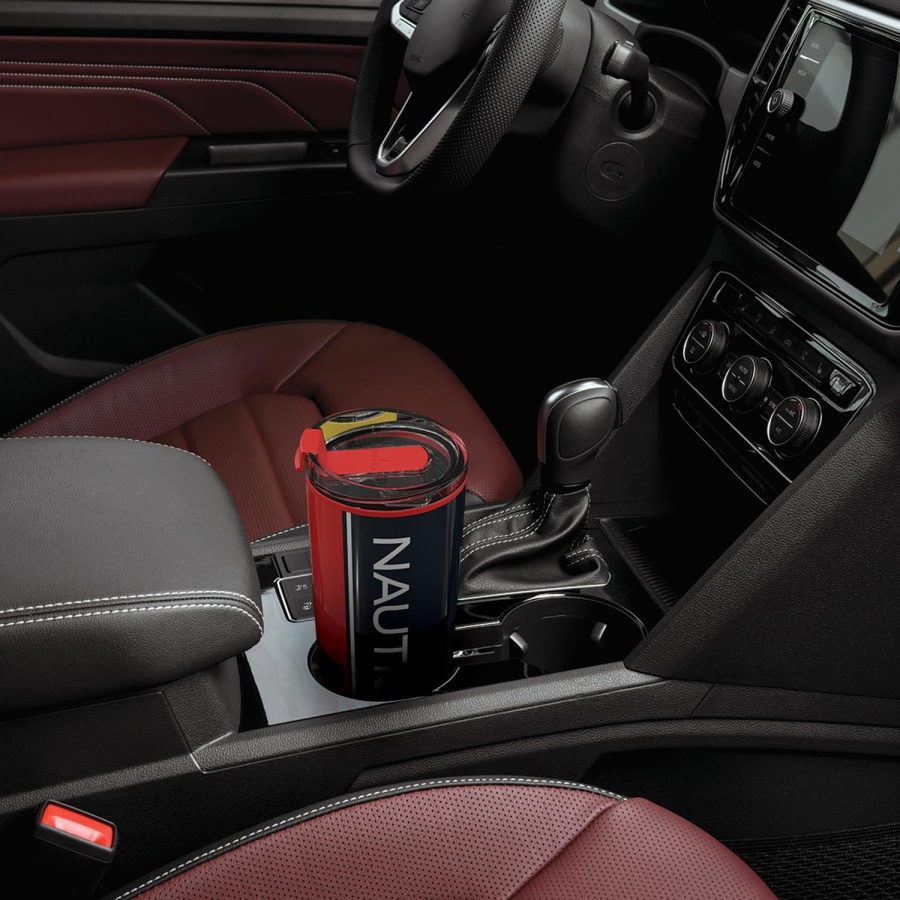 Nautica NTM02 Sport Termos Paslanmaz Çelik 500 ml Navy Kırmızı - 5