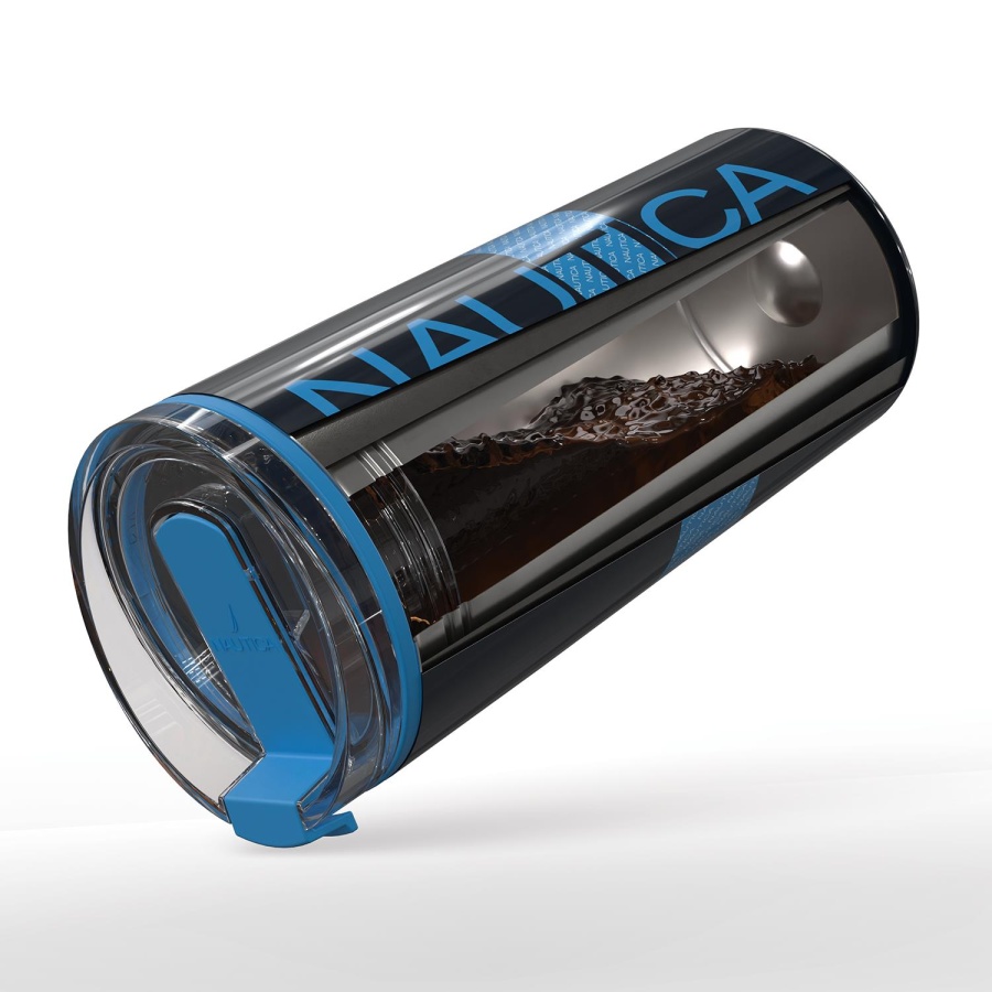 Nautica NTM02 Sport Termos Paslanmaz Çelik 500 ml Sky Blue - 4