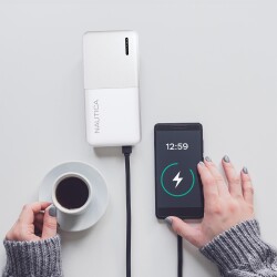 Nautica P240 20W PD 18W QC Hızlı Taşınabilir Şarj Cihazı Powerbank 20.000 Mah Beyaz - 3