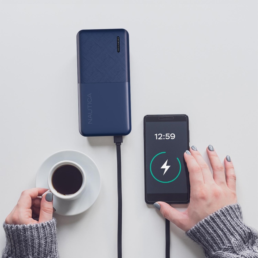 Nautica P240 20W PD 18W QC Hızlı Taşınabilir Şarj Cihazı Powerbank 20.000 Mah Navy - 3