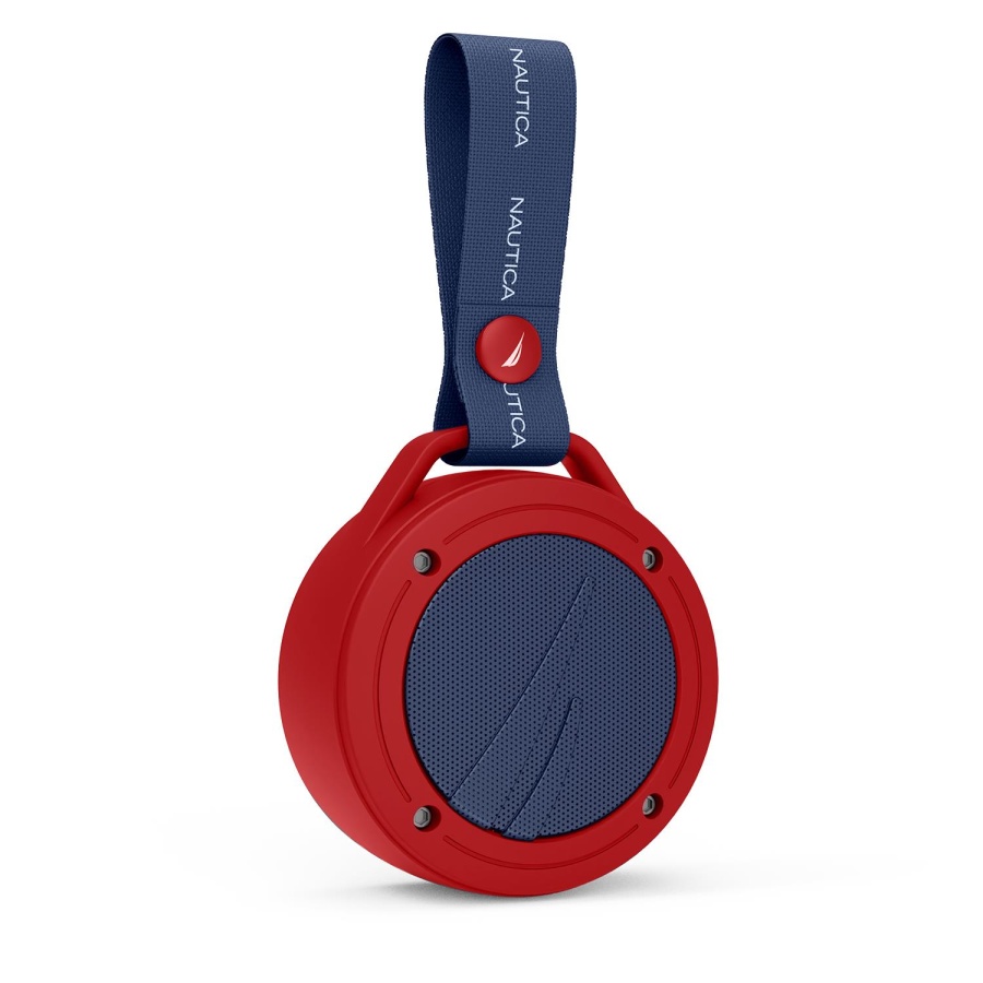 Nautica S20 Taşınabilir Bluetooth Speaker Hoparlör Ses Bombası 400mAh Navy Kırmızı - 1