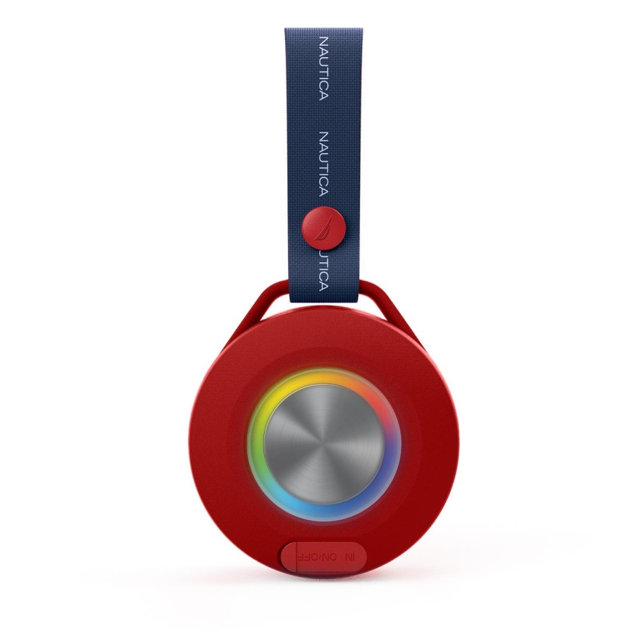 Nautica S20 Taşınabilir Bluetooth Speaker Hoparlör Ses Bombası 400mAh Navy Kırmızı - 3