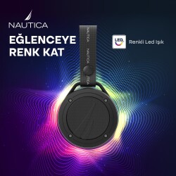 Nautica S20 Taşınabilir BT Speaker, Hoparlör, Ses Bombası Siyah - 4