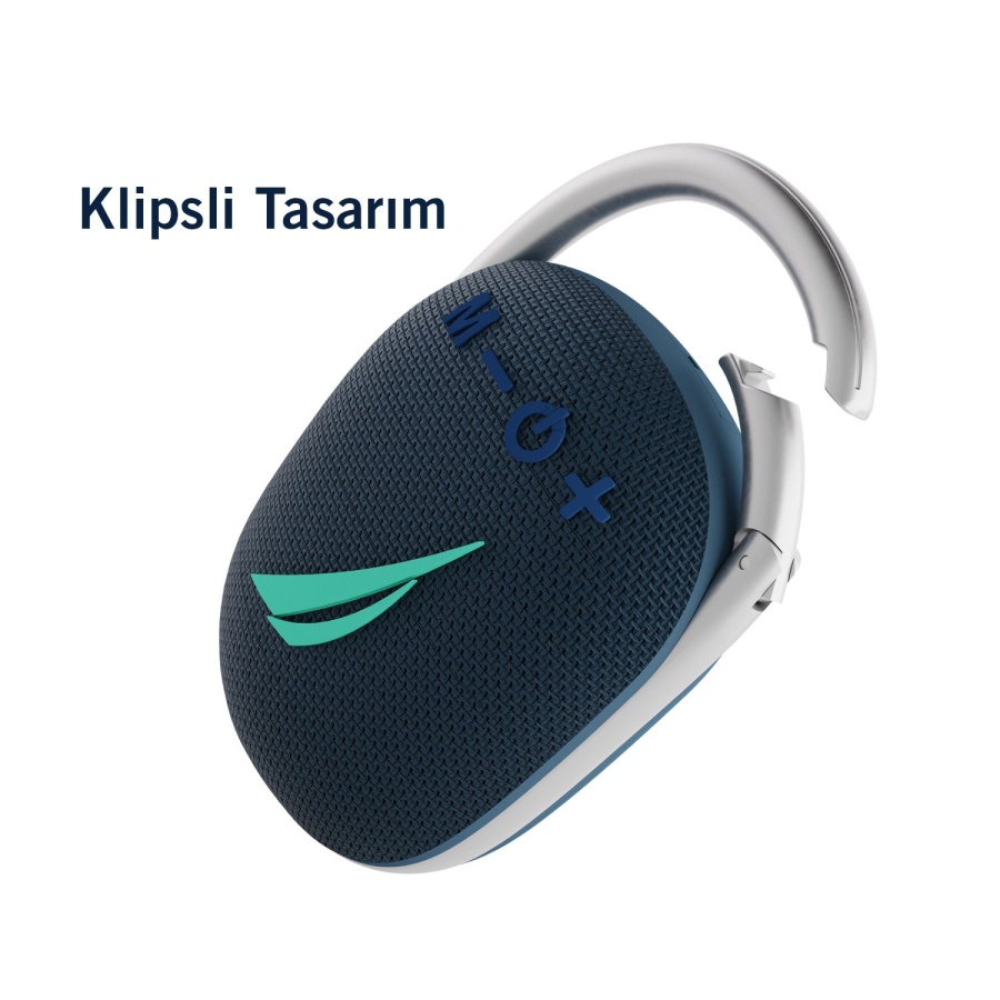 Nautica S30 Taşınabilir Kablosuz Hoparlör Gri - 8