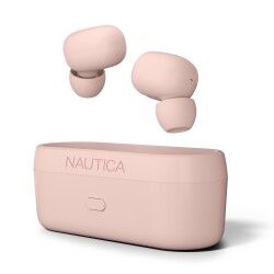 Nautica T300 TWS Earbuds With Charging Case Pink - Nautica