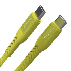 Nautica USB-C to USB-C Cable (4ft) Yellow - Nautica