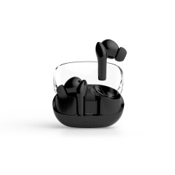Polosmart FS100 Bluetooth 5.3 Kablosuz Kulak İçi Kulaklık Dokunmatik Mikrofonlu Siyah - Polosmart