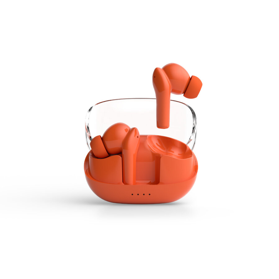 Polosmart FS100 TWS Kablosuz Kulaklık - Kırmızı - 1