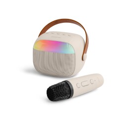 Polosmart FS112 Mikrofonlu RGB LED Aydınlatmalı Bluetooth 5.4 Karaoke Set - 2