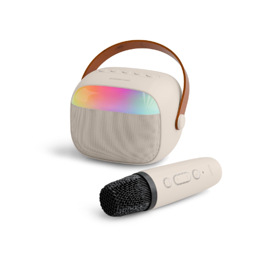 Polosmart FS112 Mikrofonlu RGB LED Aydınlatmalı Bluetooth 5.4 Karaoke Set - 2