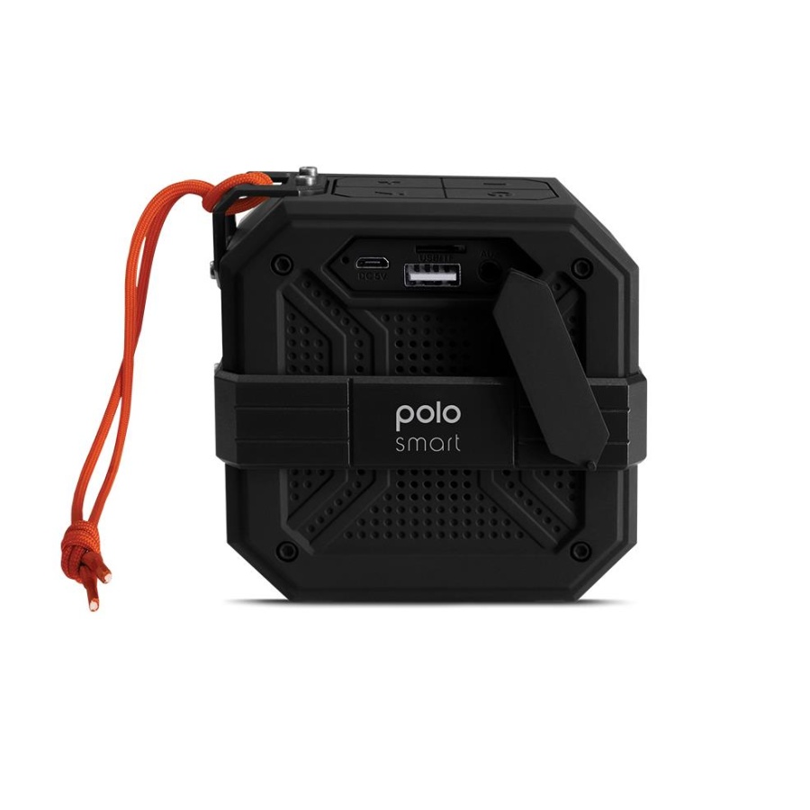 Polosmart FS38 Suya Toza Darbeye Dayanıklı Kablosuz Hoparlör Speaker Siyah - 3