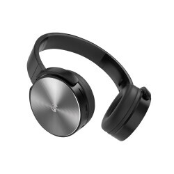 Polosmart FS50 Let's Go Kablosuz Bluetooth 5.0 Kulaküstü Kulaklık Gri - 1