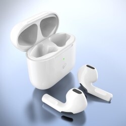 Polosmart FS52 Sound Pro Mini Kablosuz Kulakiçi TWS Kulaklık - Beyaz - 1
