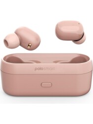 Polosmart FS55 Kablosuz Kulaklık Pembe + Polosmart PSSW13 Akıllı Bileklik Siyah Set - 2