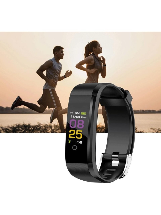 Polosmart FS55 Kablosuz Kulaklık + Polosmart PSSW13 Akıllı Bileklik Set Siyah - 7