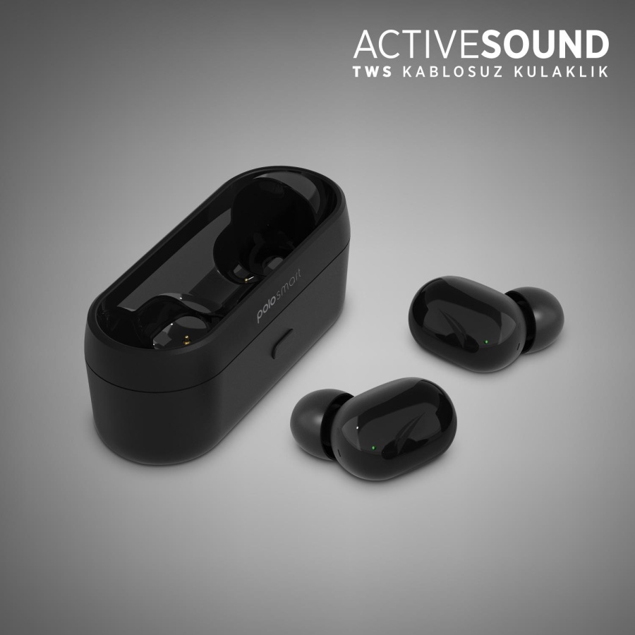 Polosmart FS55 Kulakiçi Kablosuz TWS Kulaklık Siyah - 2
