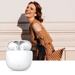 Polosmart FS72 Dokunmatik Kablosuz BT 5.3 TWS Kulaklık Beyaz - 4