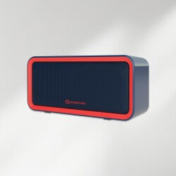 Polosmart FS77 Taşınabilir Şarjlı Kablosuz Bluetooth Speaker Hoparlör Navy Kırmızı - 2