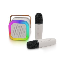 Polosmart FS89 Karaoke Mikrofon Beyaz - Polosmart