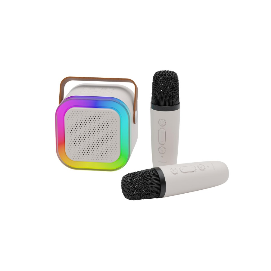 Polosmart FS89 Karaoke Mikrofon Beyaz - 1