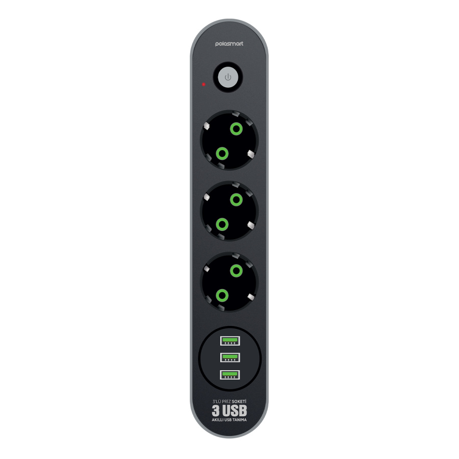Polosmart MP19 Akım Korumalı Priz - 1