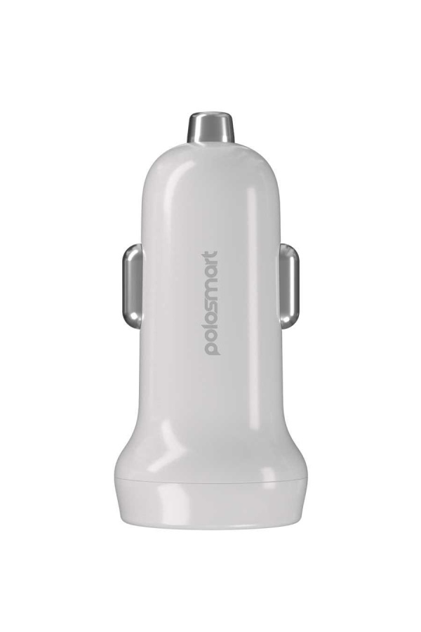 Polosmart PBS102 2 USB'Li Araç Şarj Cihazı Beyaz - 2