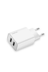Polosmart PBS103 2 USB Duvar Şarjı Beyaz - 1