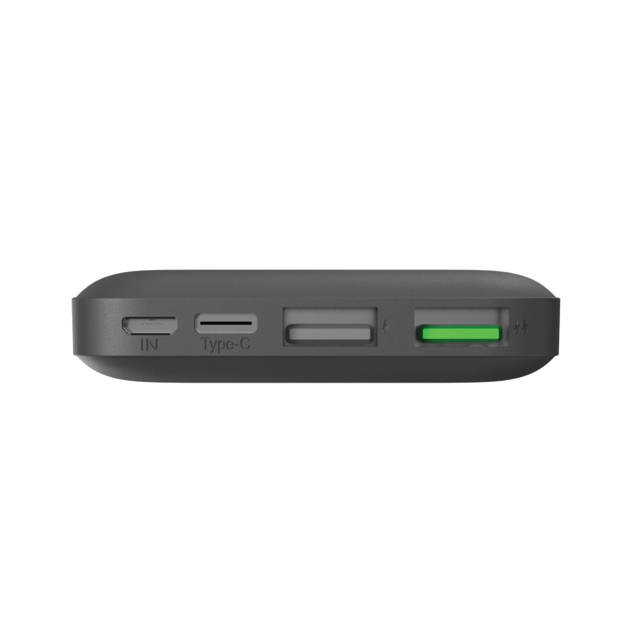 Polosmart PBS123 10.000 mAh 1 Type-C 2 USB Çıkışlı Taşınabilir Şarj Cihazı Powerbank Gri - 2