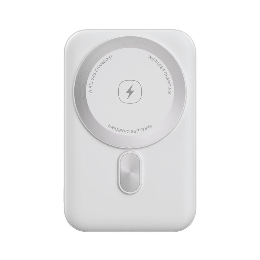 Polosmart PBS124 5.000 mAh Magsafe Taşınabilir Şarj Cihazı Powerbank Beyaz - 1