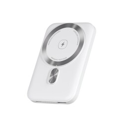 Polosmart PBS124 5.000 mAh Magsafe Taşınabilir Şarj Cihazı Powerbank Beyaz - 2