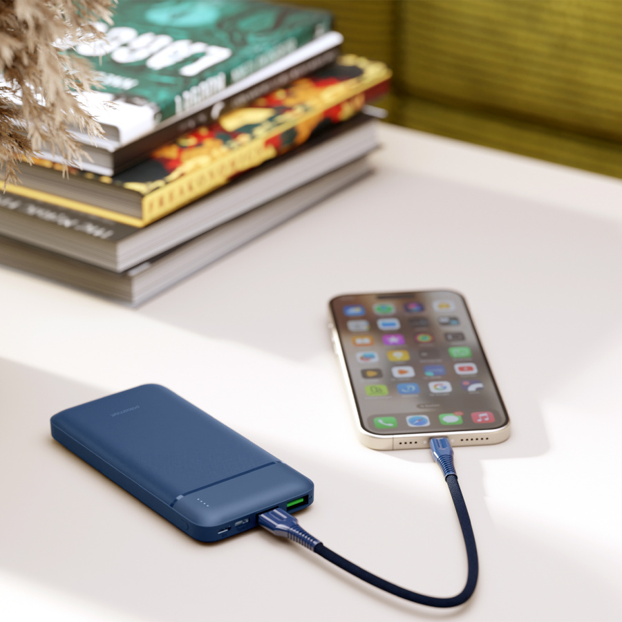 Polosmart PBS131 10000 Mah Powerbank Navy - 2