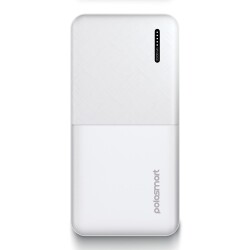 Polosmart PBS132 Led Göstergeli 2 USB 1 PD Çıkışlı Taşınabilir Şarj Cihazı Powerbank Beyaz - Polosmart