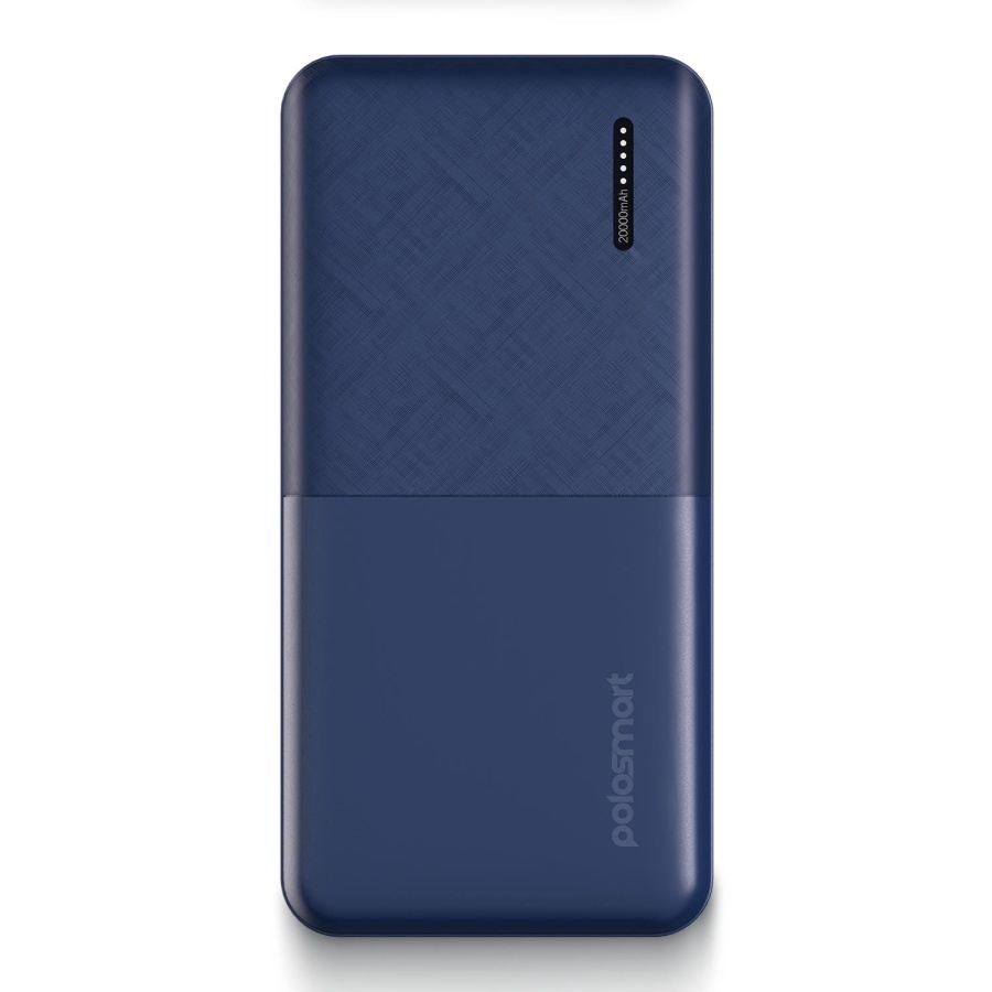 Polosmart PBS132 Led Göstergeli 2 USB 1 PD Çıkışlı Taşınabilir Şarj Cihazı Powerbank Navy - 1