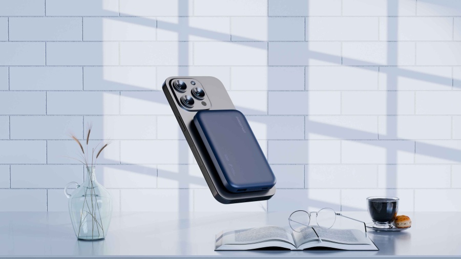 Polosmart PBS133 Magsafe Powerbank Navy - 2