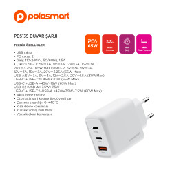 Polosmart PBS135 Duvar Şarjı - 1