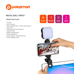 Polosmart PBS142 Işıklı Tripod - 1