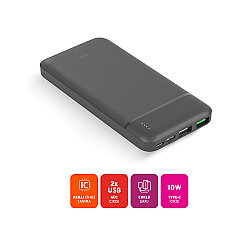 Polosmart PBS150 10.000 mAh Powerbank Antrasit - 2