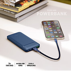 Polosmart PBS150 10.000 mAh Powerbank Navy - 3