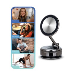 Polosmart PBS157 Vakumlu Telefon Tutucu Siyah - Polosmart