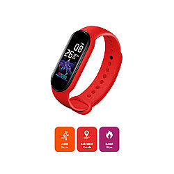 Polosmart PBS163 Akıllı Bileklik Kırmızı - 2
