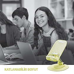 Polosmart PBS171 Telefon Tablet Standı Sarı - 3