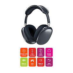 Polosmart PBS173 Kablosuz Kulak Üstü Kulaklık Siyah - 2