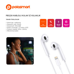 Polosmart PBS226 Kablolu Kulak İçi Kulaklık - 3
